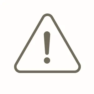 注意を促す三角マークのイラスト