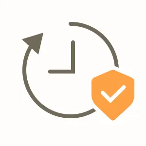 24時間体制の監視・検知のイラスト